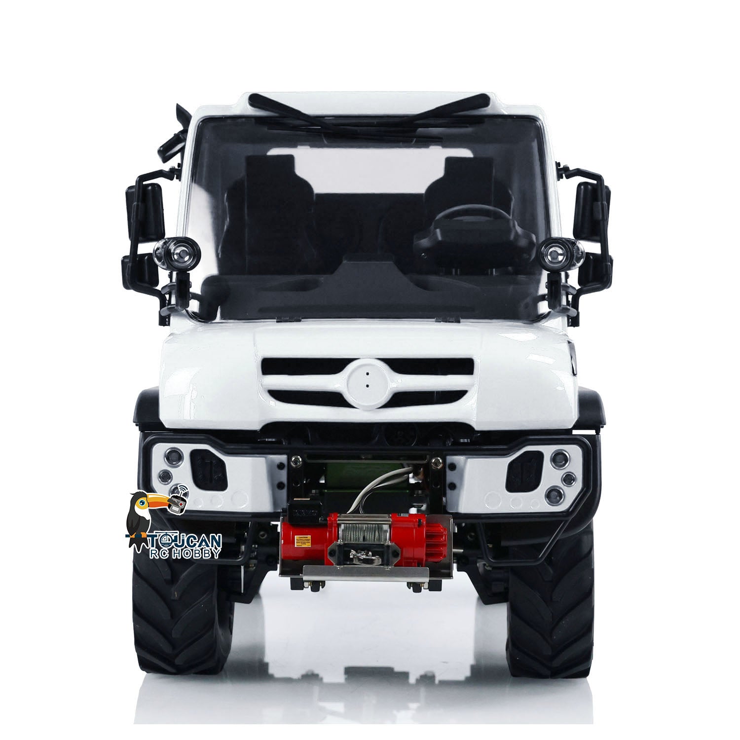 1:10 Scale 4WD U423 4X4 RC Rock Crawler Off-Road Remote Control Car - FlySky I6S Radio, PNP Ready, Assembled & Painted - Perfect for Hobbyists, Backyard Crawling & Trail Adventures