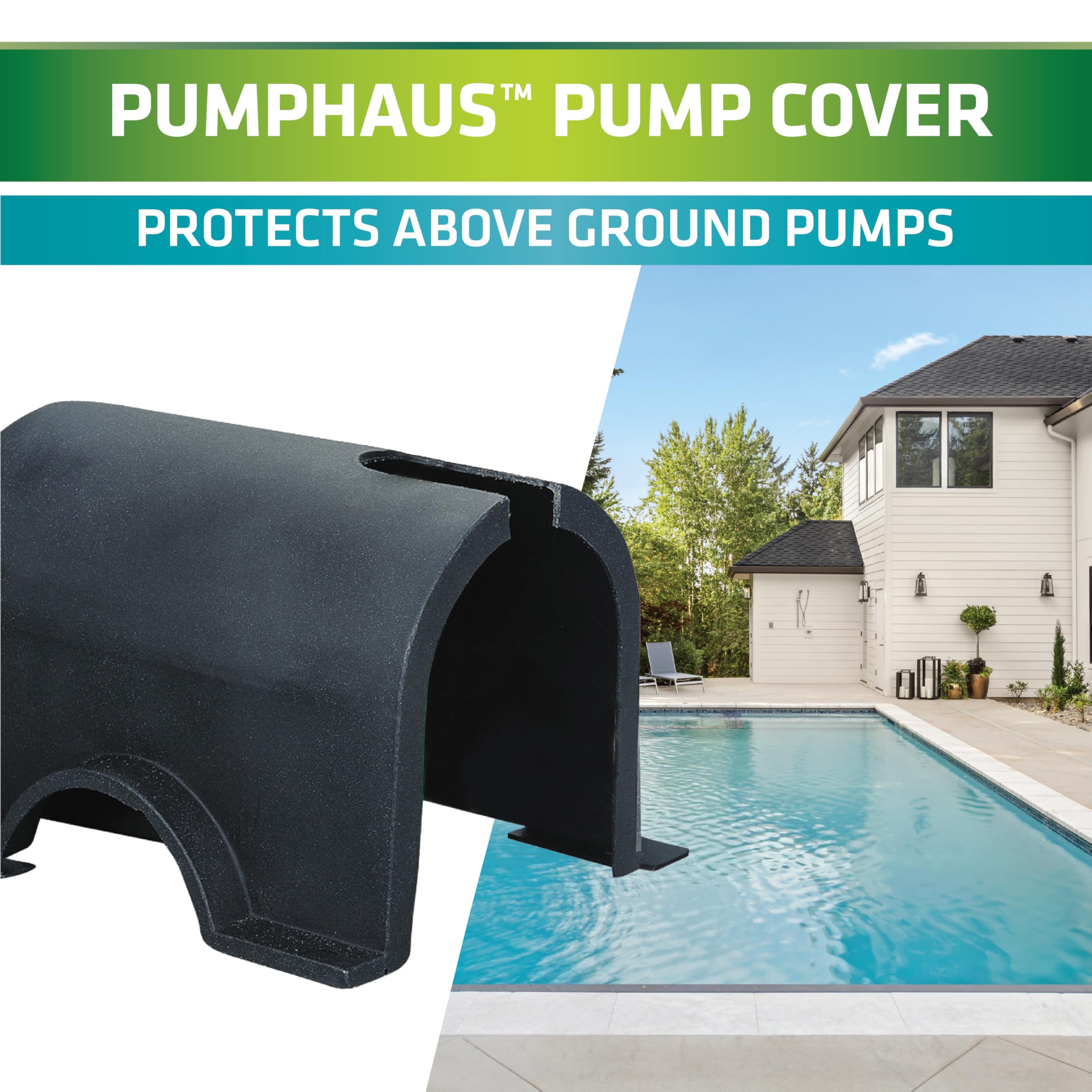 PumpHaus UV-Resistant Above-Ground Water Well Pump Cover - Durable Protection for Pool Pumps & Well Motors | Weatherproof Rust Prevention for Outdoor Use