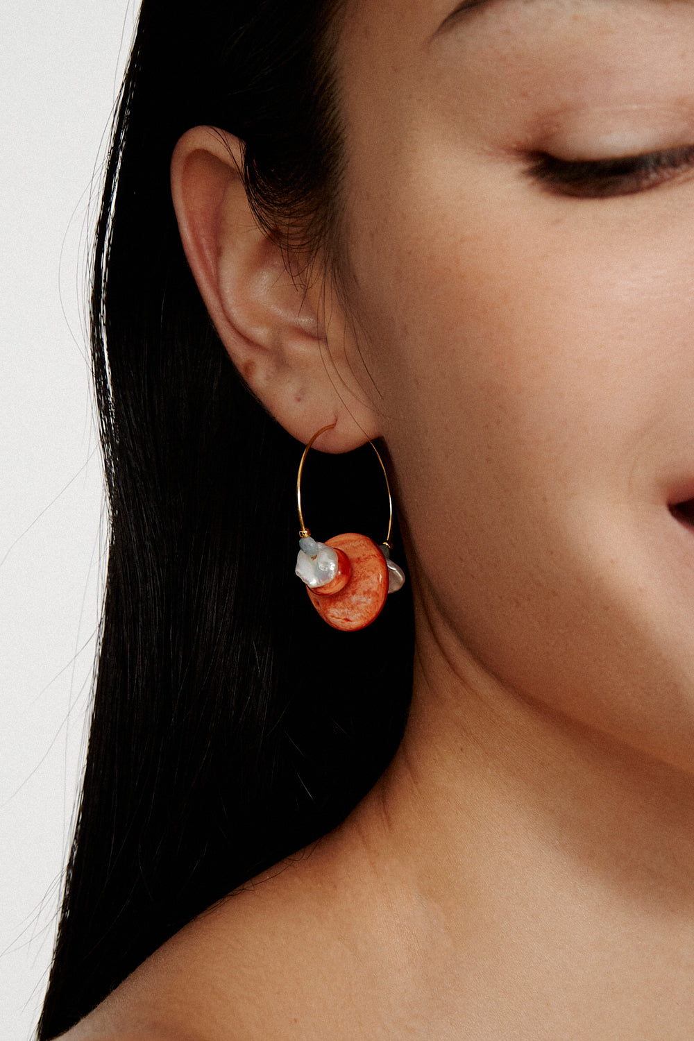 Florian Hoop Earrings for Women - Gold & Silver Multi-Layer Dangle Earrings | Trendy Boho Chic Jewelry for Party, Wedding & Everyday Wear