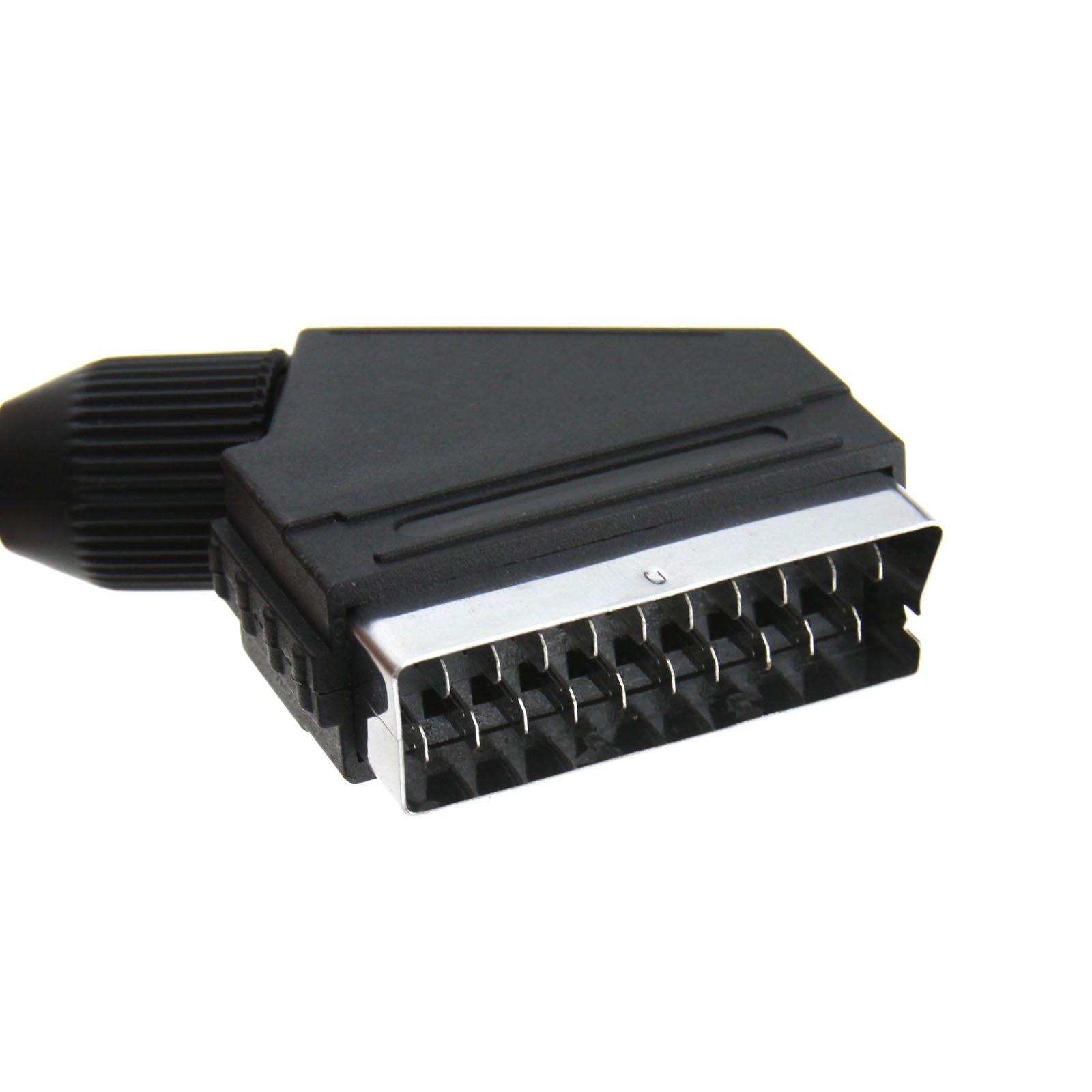 1.8m RGB SCART Video AV Cable 21-Pin 21PINS Connection Cable Compatible with Nintendo - Perfect for Retro Gaming & Home Theater Setups