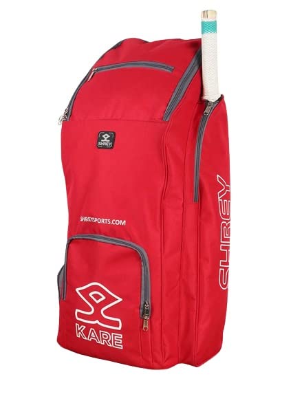 Kare Duffle Bag - Waterproof Travel Duffel with Shoulder Strap, Lightweight Gym Bag for Men & Women (Red) - Perfect for Workout, Travel, and Weekend Getaways