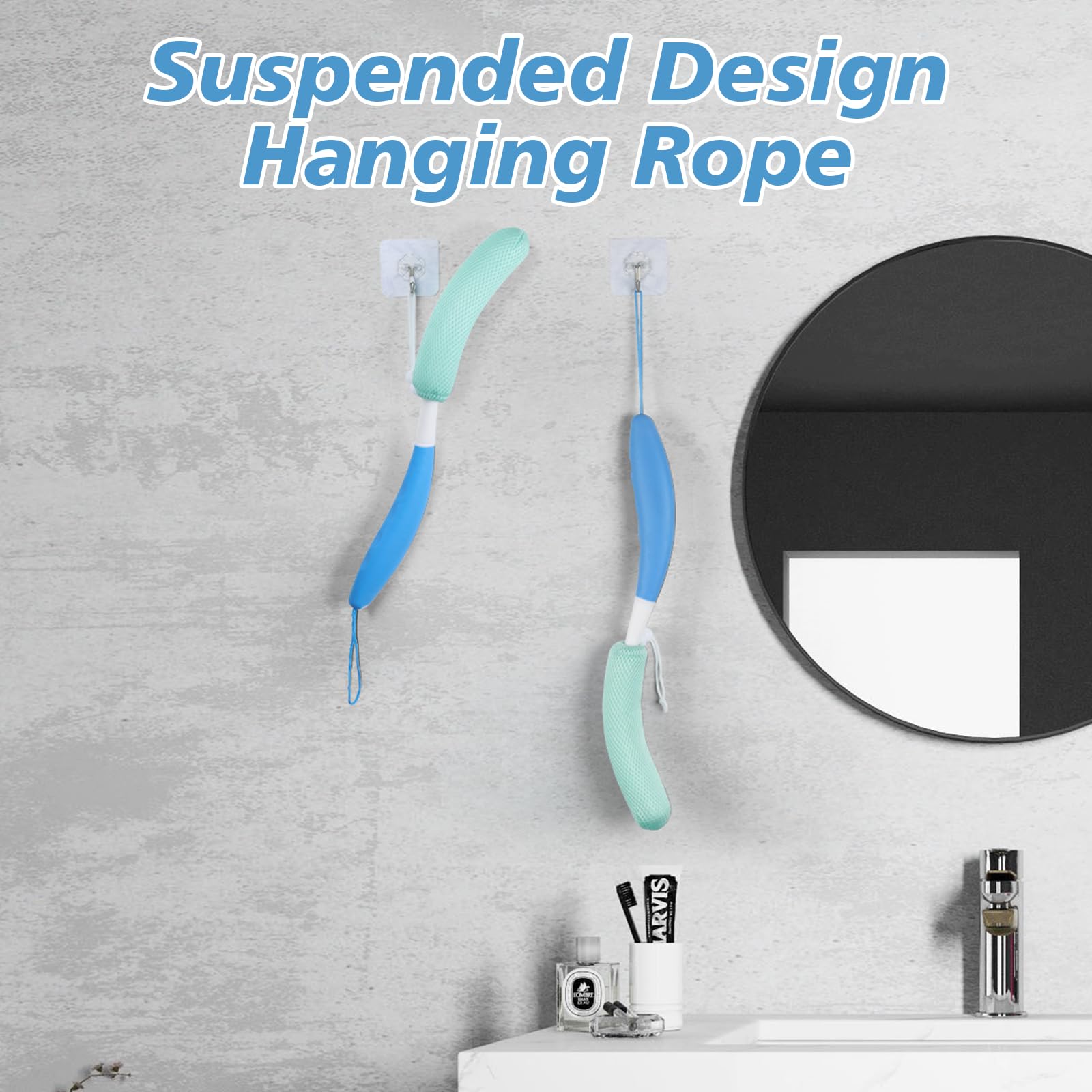 Long Handle Shower Brush - 15.35