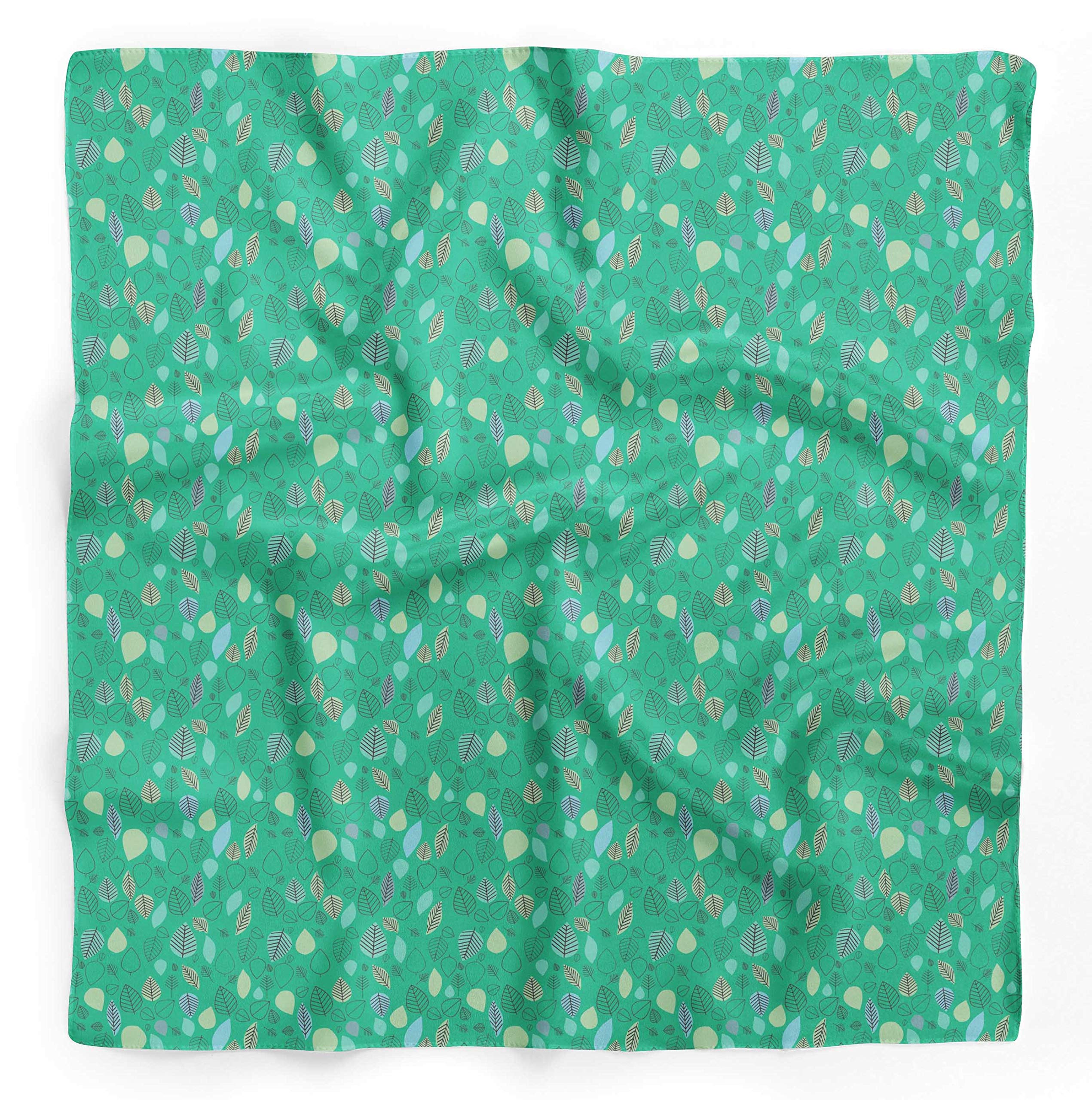 Bimba Printed Pure Silk Scarf for Women - Elegant Hair Wrap, Neck Scarf & Head Bandana - Perfect for Travel, Weddings & Fashion Accessories