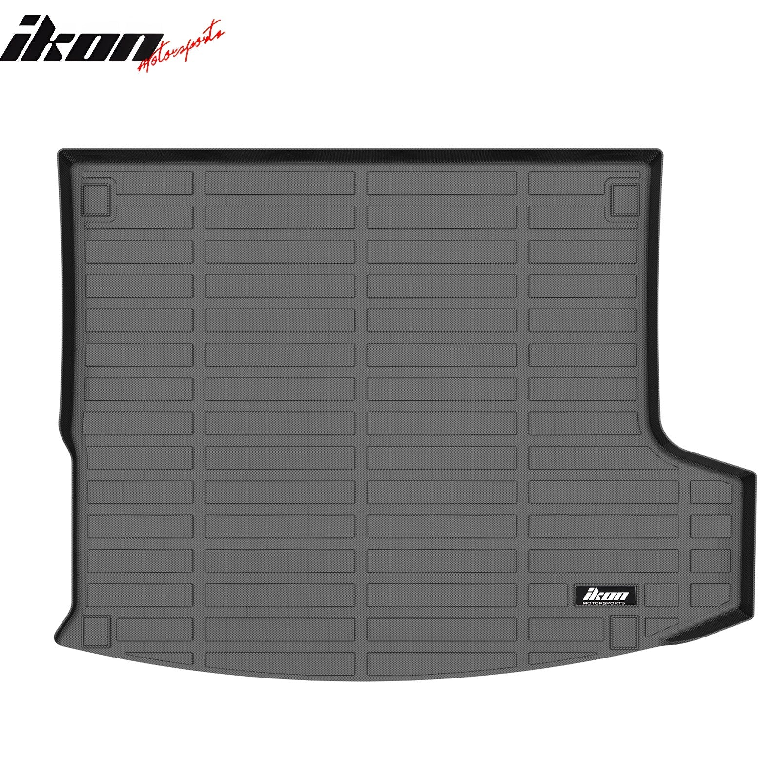 IKON MOTORSPORTS 3D All-Weather TPE Cargo Liner Trunk Mat for 2019-2025 Acura RDX 5-Seater - Waterproof, Durable Protection for Pets, Groceries & Sports Gear