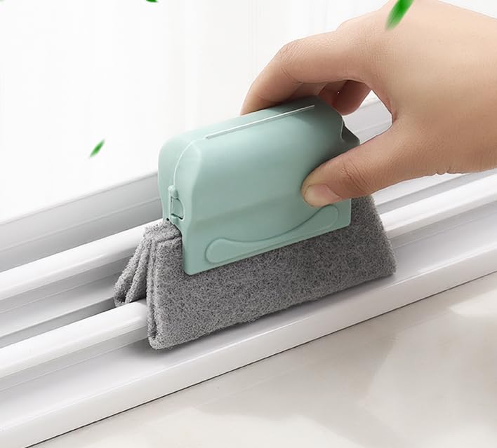 6pcs Magic Window Track Cleaner Set - for Door & Window Groove Cleaning - Home & Office Use