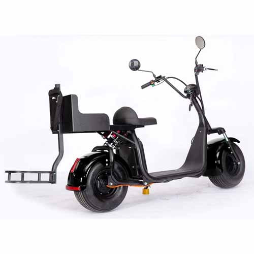 2000W 60V Electric Fat Tire Trike - 3 Wheel Scooter Moped Bike with Golf Rack, Similar to CityCoco Bike CT 3G - Perfect for Commuting, Golf Course Transport & Urban Adventure