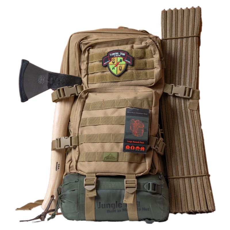 US Air Force SERE Bag - Tactical Survival Gear for Outdoor Adventures, Emergency Preparedness & Military Training | Durable Backpack for Hiking, Camping & Wilderness Survival
