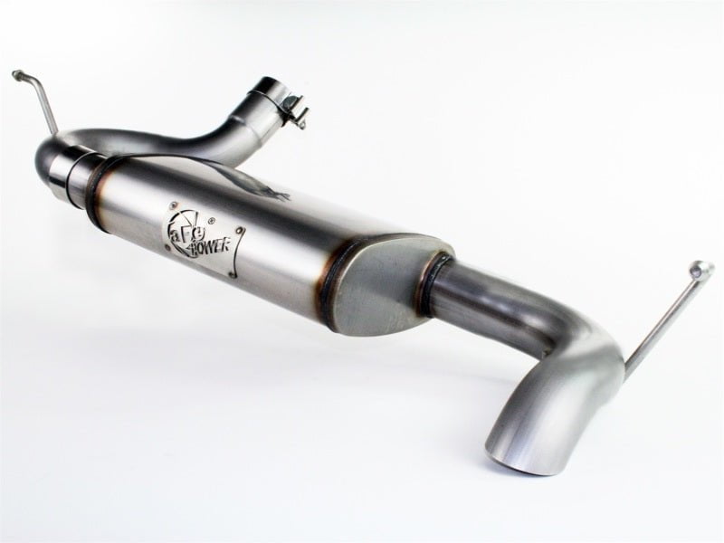 aFe MACHForce XP Axle Back Exhaust System for 2007-2017 Jeep Wrangler V6 3.6L/3.8L - 2.5