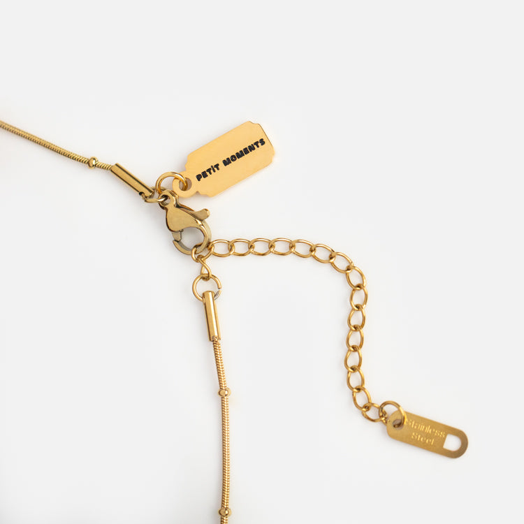 Luis Gold Necklace for Women - 18K Solid Gold Pendant Chain - Elegant & Durable Jewelry for Gifts, Parties & Everyday Wear