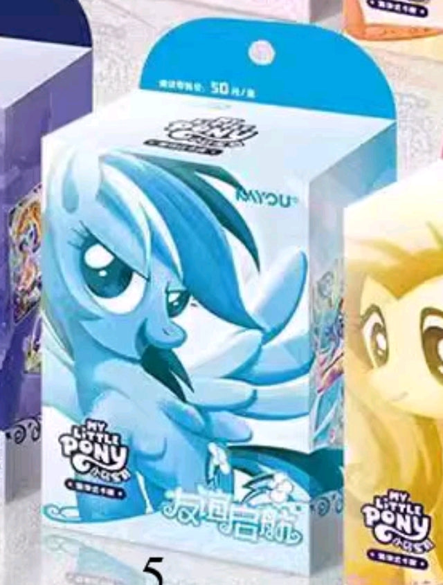 2025 Kayou My Little Pony Trading Card Game - 100+ Battle Cards Collection Box | TCG Collectible Cards for Kids & Adults | Perfect for Game Nights, Birthday Gifts & Trading Events