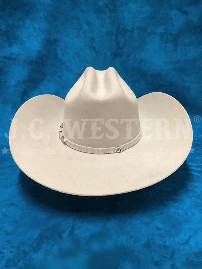 Justin JF0657DYLA Bent Rail Dylan 6X Fur Felt Cowboy Hat - Western Style Belly - Perfect for Rodeo, Country Music Festivals & Outdoor Adventures