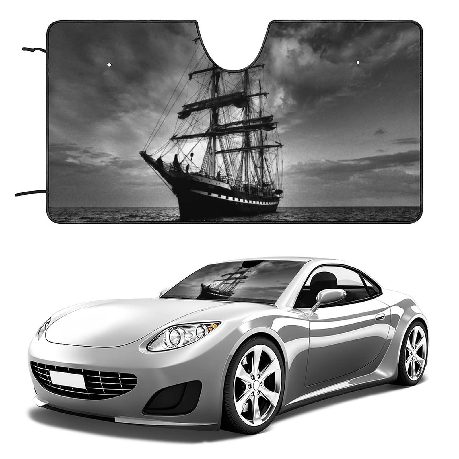 Universal Foldable Car Sun Shade 51