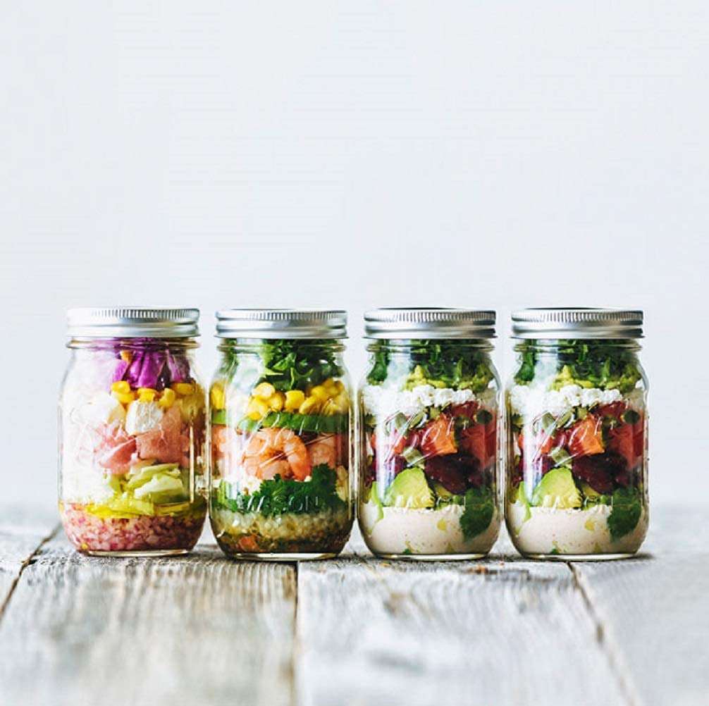 12-Piece 480ml Mason Jars Set - Airtight Glass Canning Jars with Lids & Labels for Spices, Pickling, Jam Storage - Perfect for Home Canning, DIY Gifts & Pantry Organization