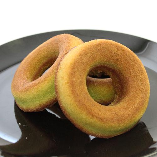Naniwaya Kyoto Matcha Baked Donuts - 6 Piece Box | Authentic Japanese Green Tea Flavor | Perfect for Breakfast, Snacks & Gifts