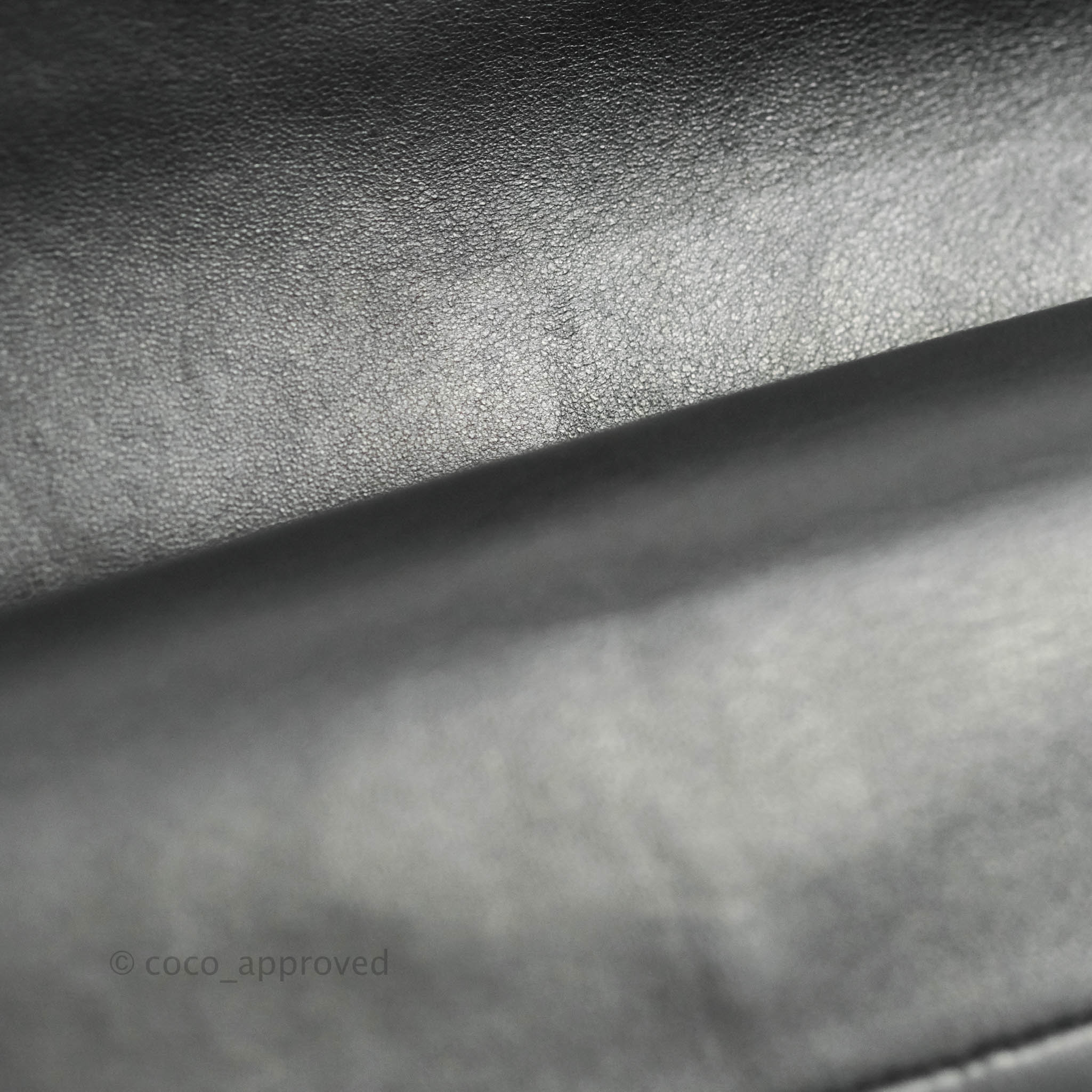 Chanel Classic M/L Medium Double Flap Bag - Black Lambskin Leather with Silver Hardware | Luxury Handbag for Women, Perfect for Work, Evening Events & Everyday Use