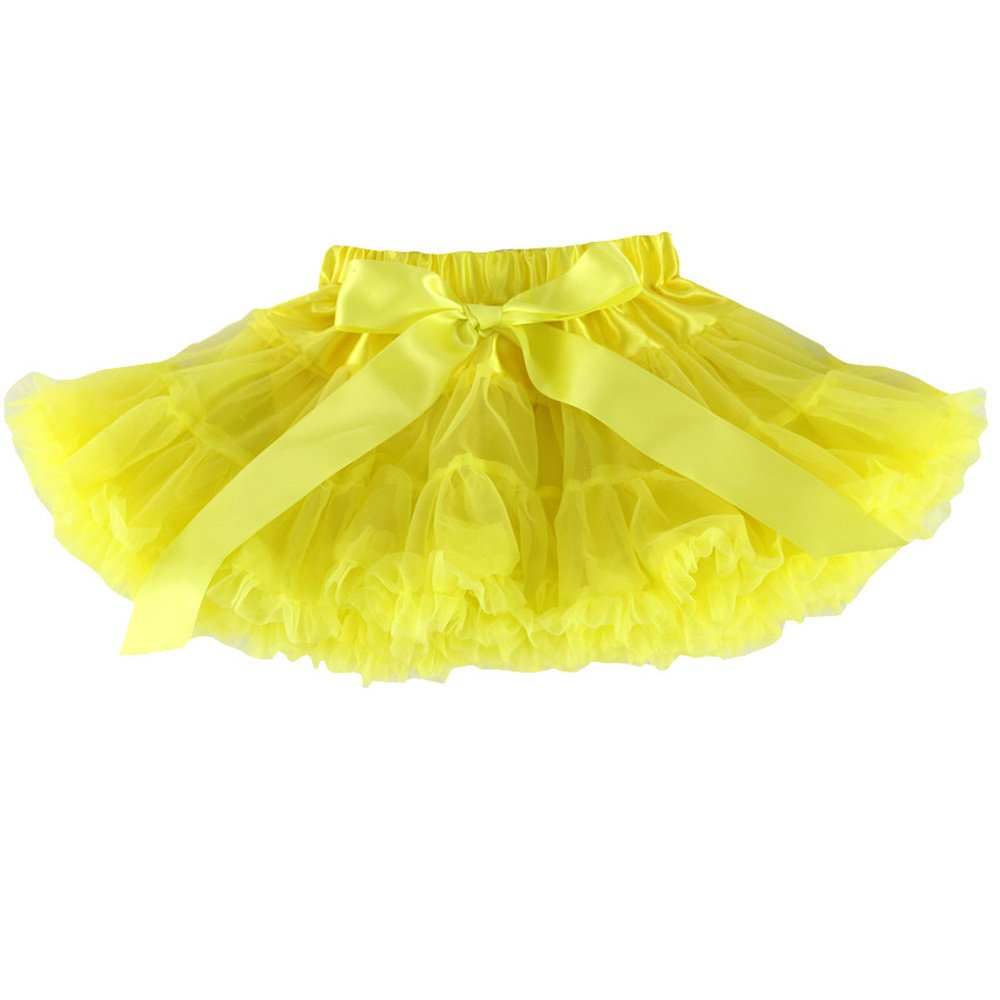 Wennikids Girls' Dance Chiffon Pettiskirt Tutu - Assorted Sizes & Colors for Ballet, Recital, Birthday Party & Dress Up Play