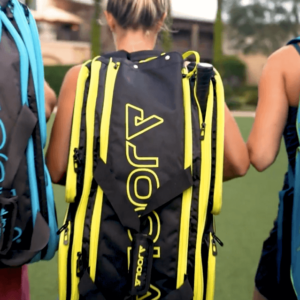 JOOLA Tour Elite Pickleball Bag - Premium Paddle & Gear Backpack for Men & Women (Black/Yellow) - Perfect for Tournaments, Training & Travel