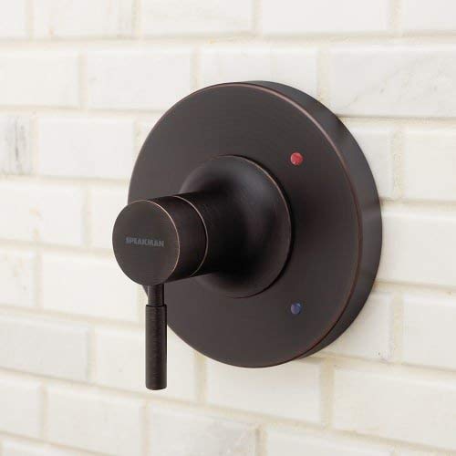 Speakman CPT-1000-P-ORB Neo Pressure Balance Shower Trim in Oil-Rubbed Bronze - Anti-Scald Valve for Safe & Consistent Water Temperature - Perfect for Bathroom Renovation & Modern Home Upgrade