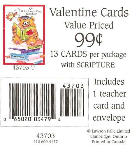 Christian Frog Valentine's Day Cards for Kids & Teachers - 2 Packs of 13 Scripture Cards - Perfect for Classroom Exchanges & Sunday School Activities
