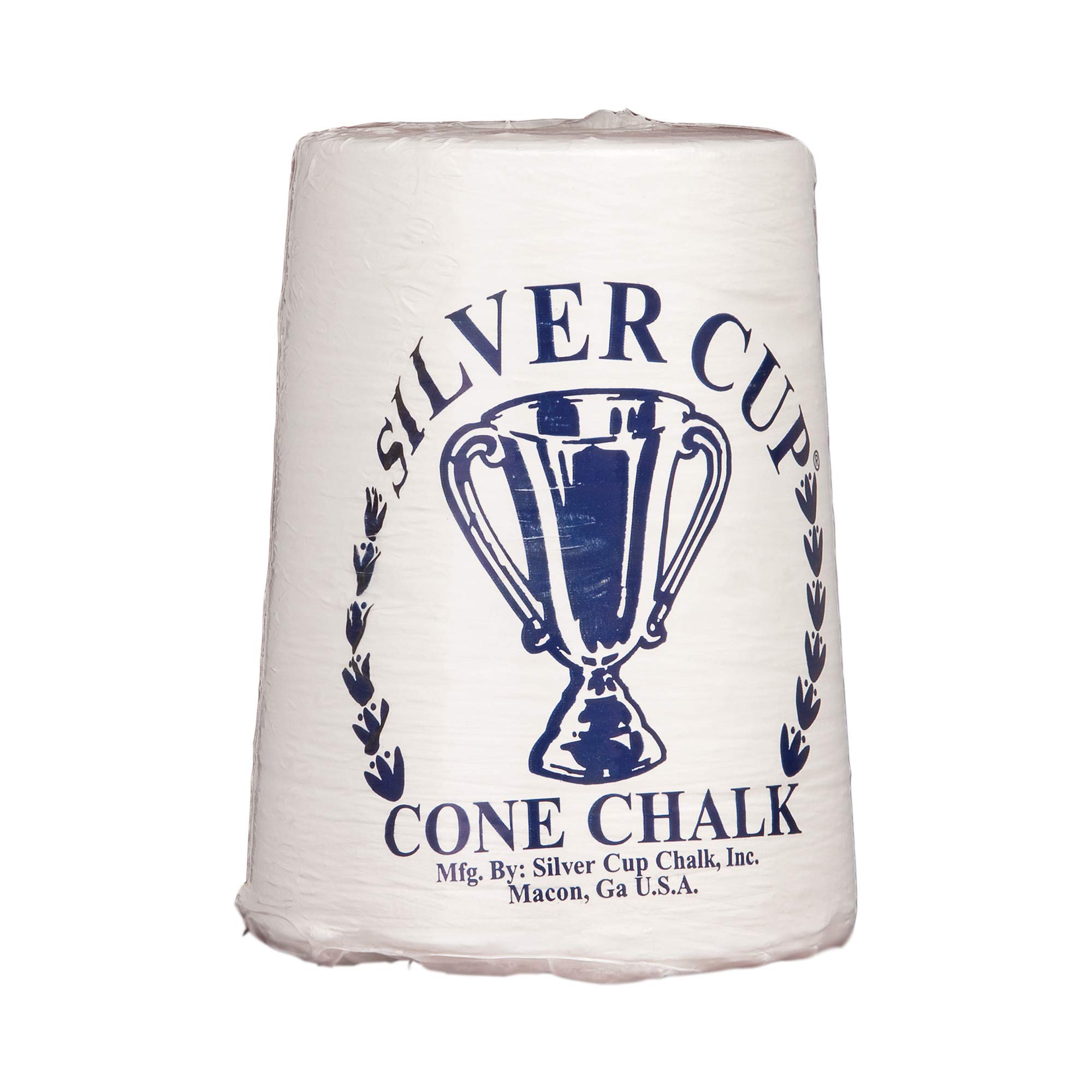 Premium Silver Cup Billiard & Pool Chalk - White | Professional Cue Tip Chalk for Smooth Shots | Perfect for Pool Tables, Bars, and Game Rooms