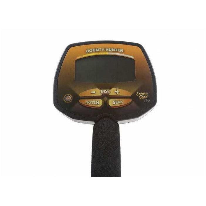 Bounty Hunter Lone Star Pro Metal Detector - Professional Gold & Coin Detector with LCD Display & Adjustable Sensitivity - Perfect for Treasure Hunting, Beach Combing & Outdoor Adventures