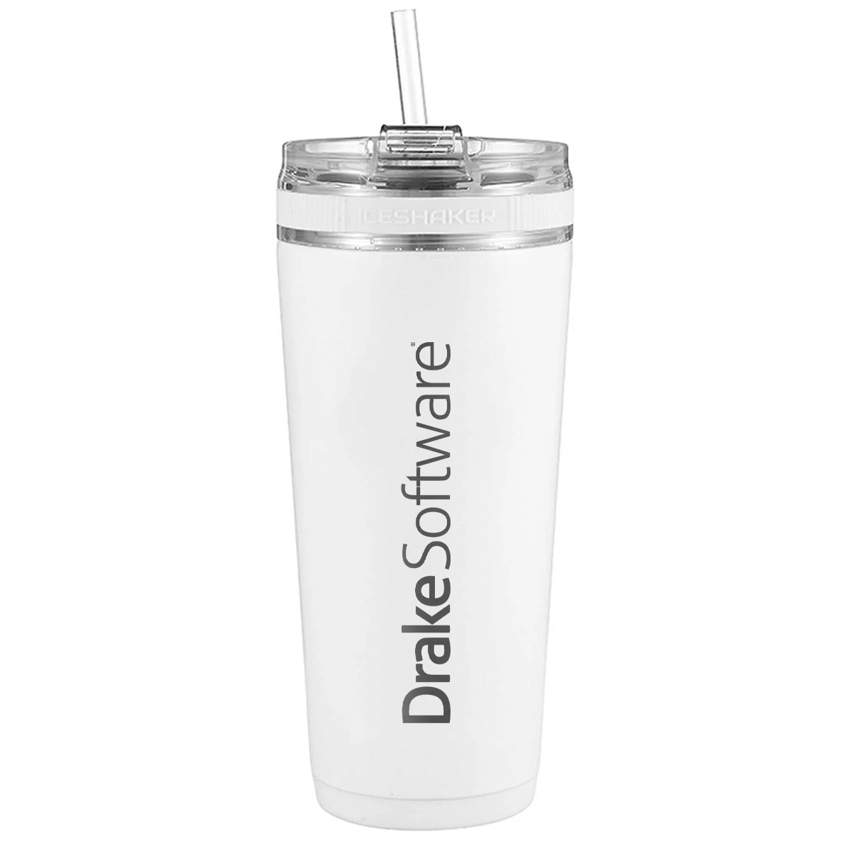 Drake Software Custom 26oz Flexible Water Bottle - Leakproof & BPA Free - Perfect for Gym, Hiking, Travel & Everyday Hydration