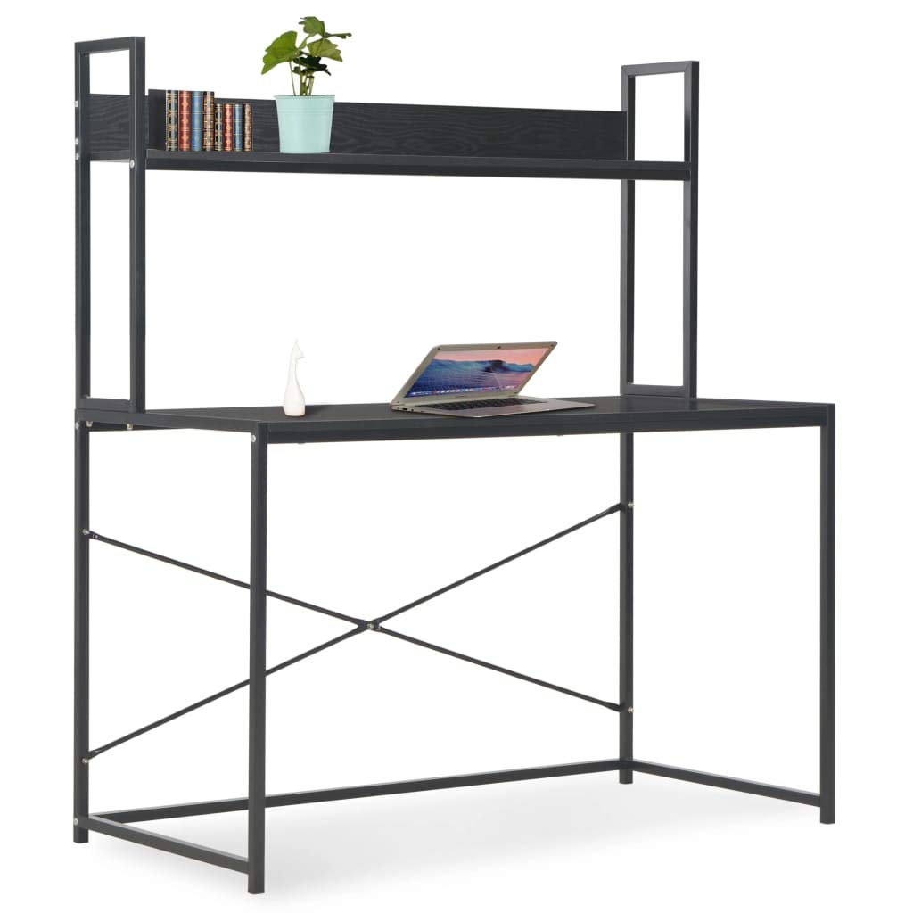 SKM Black Computer Desk 47.2