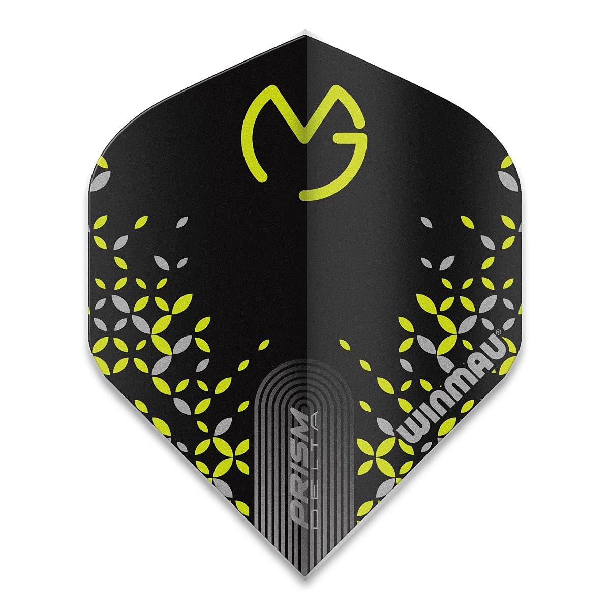 Winmau Prism Delta Pro Dart Flights - MvG Pixel, 100 Micron (3 Sets) for Professional Play