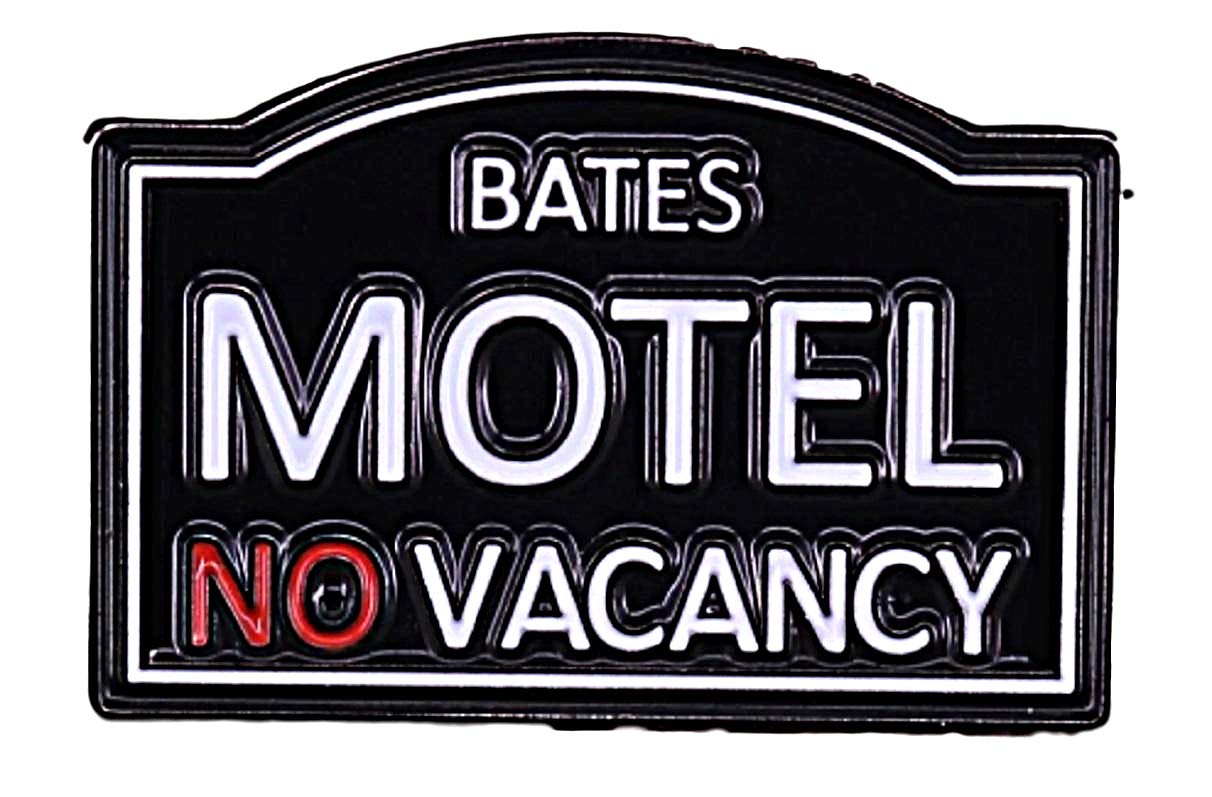 Bates Motel 1 Inch Tall Metal Enamel Pin - Horror Movie Collectible - Perfect for Backpacks, Jackets & Pin Collections