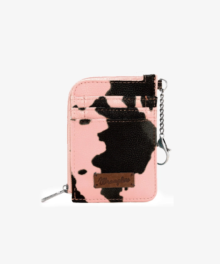 Wrangler Cow Print Concealed Carry Handbag for Women - Fashionable Western Style Purse with Hidden Gun Pocket | Perfect for Everyday Carry, Travel & Outdoor Adventures