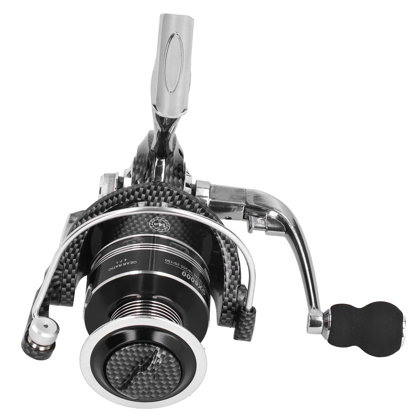 Premium Duplex Bearing Fishing Reel - Waterproof Stainless Steel Saltwater & Freshwater Spinning Reel for River, Lake, Reservoir & Ocean Fishing - Ideal for Bass, Trout & Saltwater Game Fish
