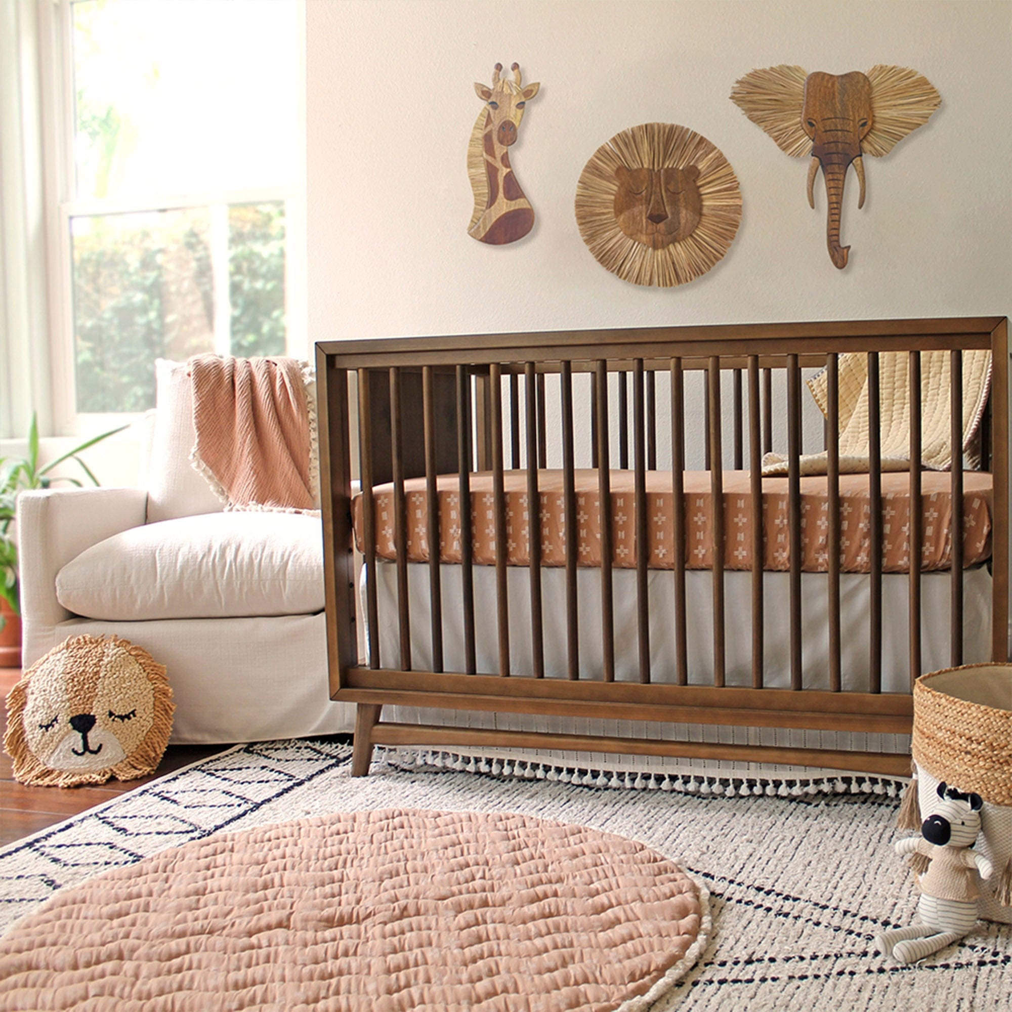 Adorable Crane Baby Elephant Wall Décor - Handcrafted Nursery Decor for Baby Rooms & Kids Bedrooms | Perfect for Baby Showers, Birthday Gifts & Nursery Themes