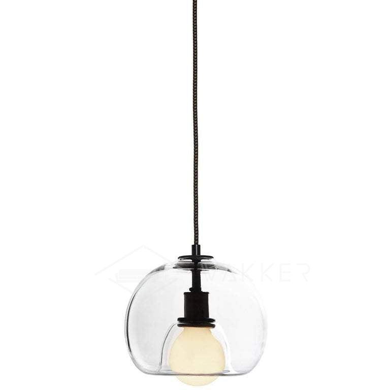 Elegant Eres Pendant Light - Modern Glass Hanging Lamp for Dining Room, Kitchen Island, Bedroom & Living Room Decor