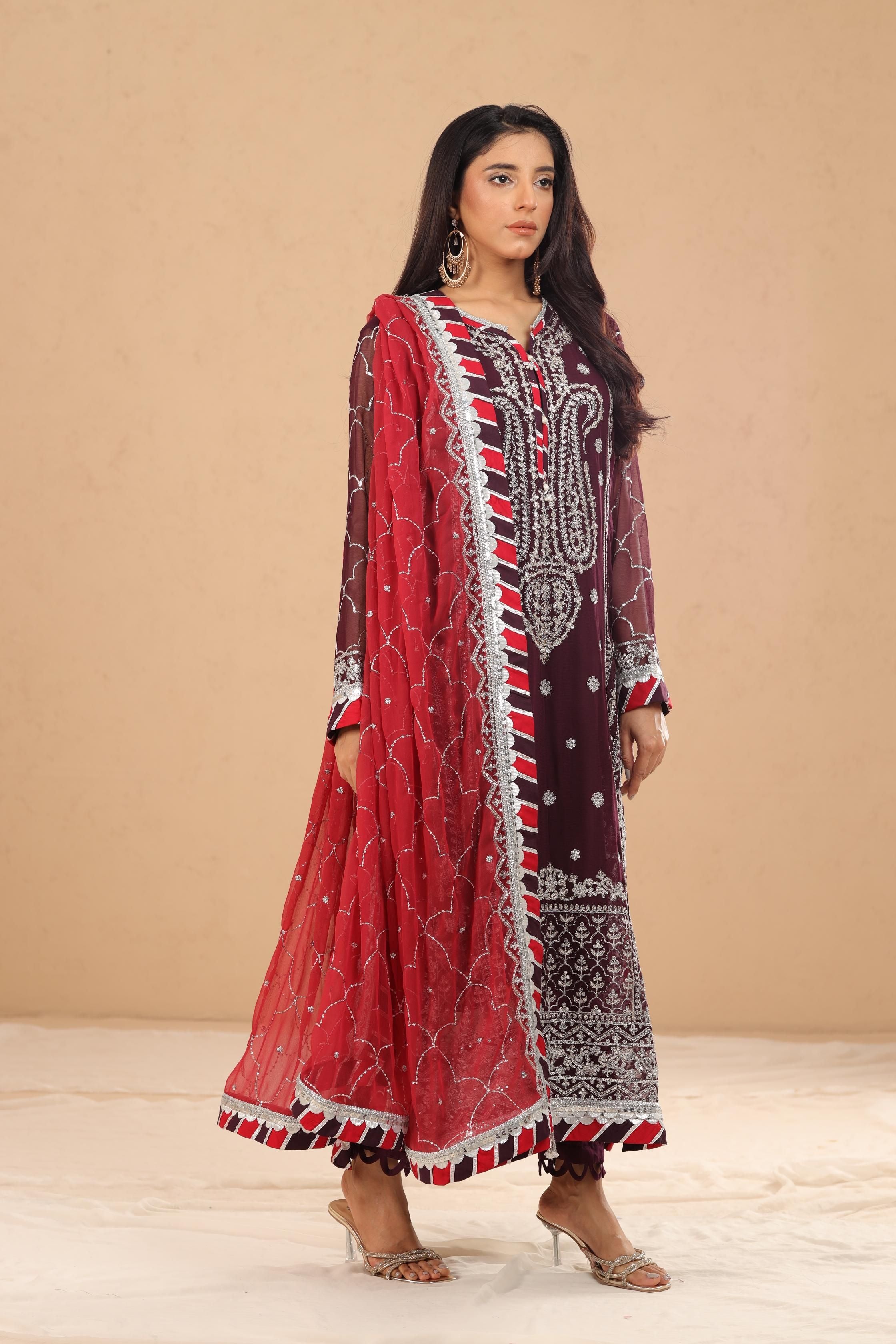 Asim Jofa Dastaan Luxury Collection Designer Dress - Elegant Formal Wear for Weddings, Parties & Special Occasions