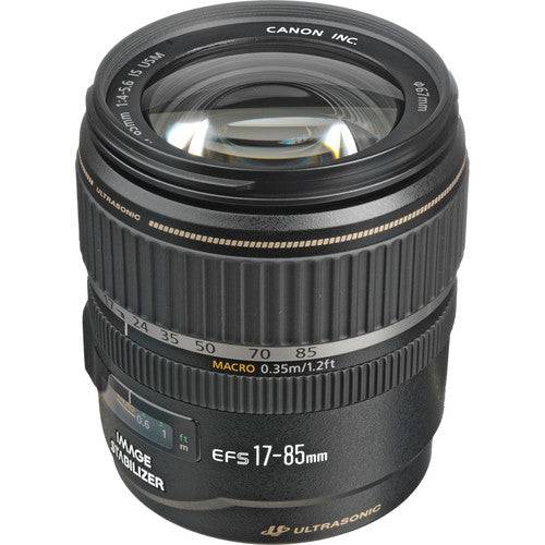 Canon EF-S 17-85mm f/4-5.6 IS USM Lens for DSLR Cameras - Perfect for Travel, Portrait & Landscape Photography