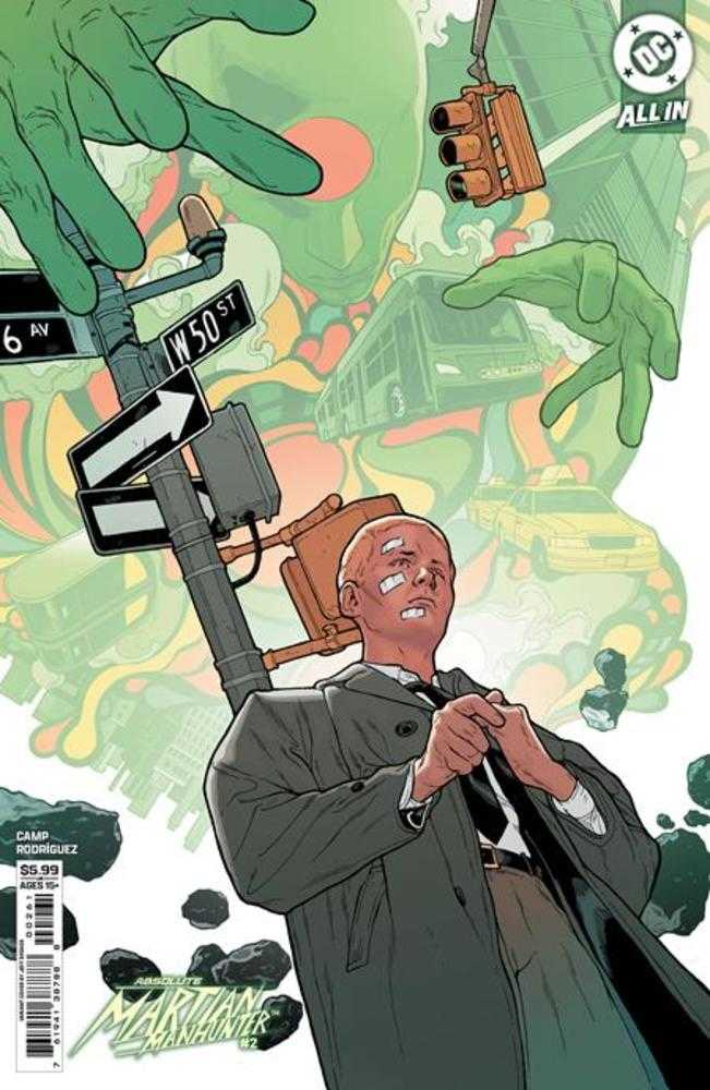 Absolute Martian Manhunter #2 (Of 6) Cover D Jeff Spokes Connecting Card Stock Variant - DC Comics Collectible Series for Superhero Fans & Comic Book Collectors - Perfect for Display, Gifts, and Investment
