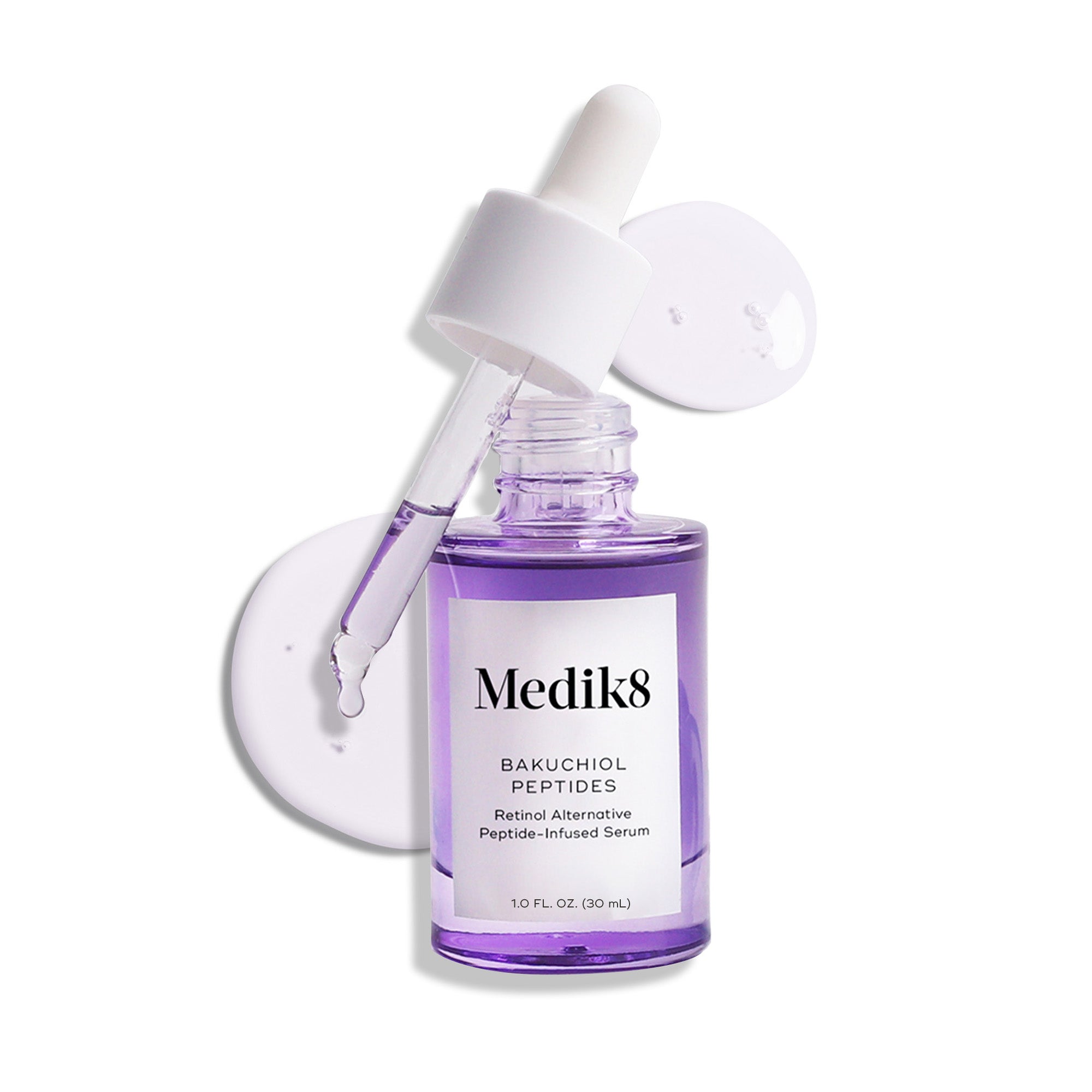 Bakuchiol Peptides Serum - Natural Anti-Aging & Wrinkle Treatment for Face - Vegan & Cruelty-Free Skincare - Perfect for Night Routine & Sensitive Skin Care