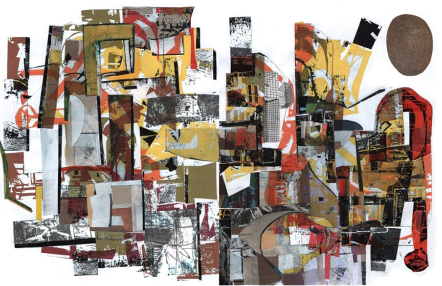 Michael Long: City Viewed as Scene - Urban Landscape Art Print for Home & Office Decor | Perfect for Living Rooms, Bedrooms & Workspaces
