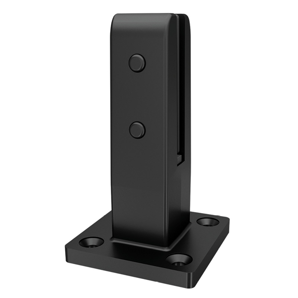 Non Conductive Pool Fence Spigot - Insuluxe Base Plated Insulated Spigot in Matte Black | Safe Electrical Isolation for Swimming Pools & Hot Tubs
