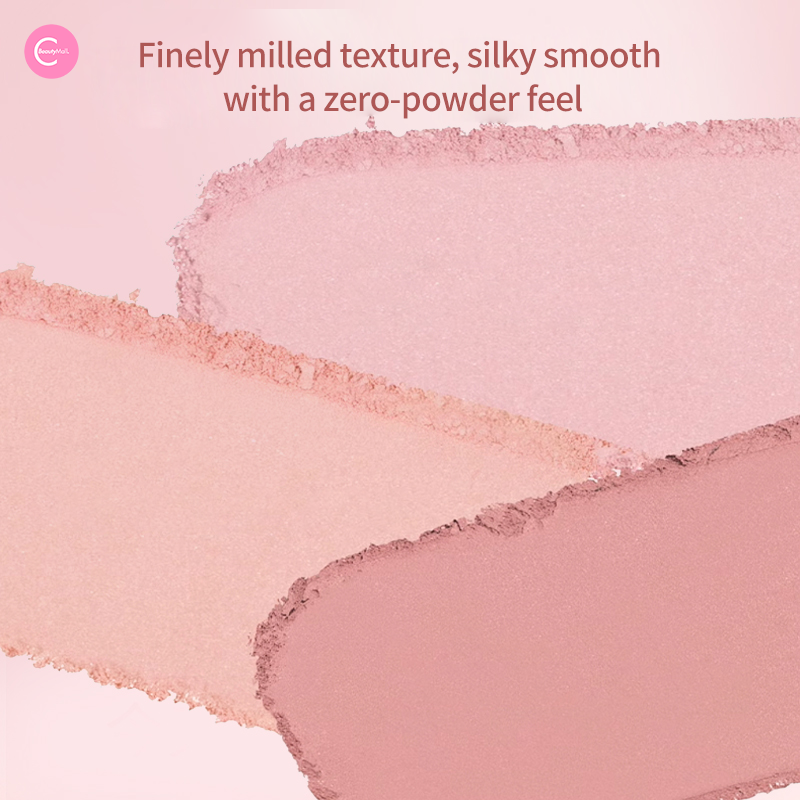 COLORROSE Jeweled Monroe Embossed Blush - Shimmering Highlighter & Face Powder for Contouring & Glowing Makeup | Perfect for Parties, Weddings & Night Out Looks