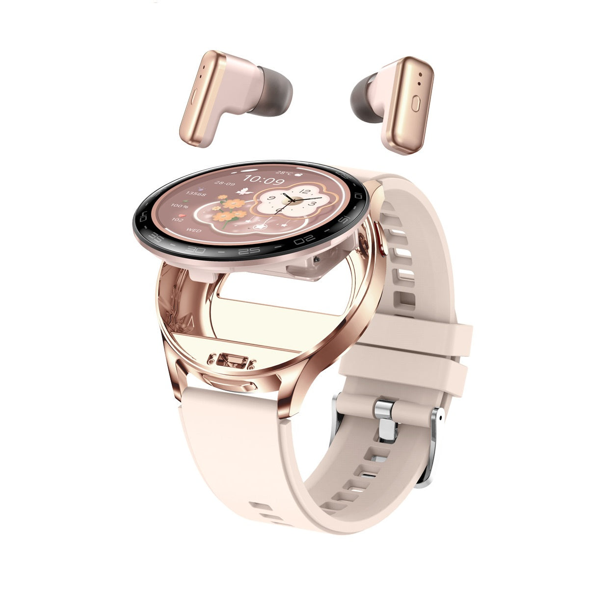 DECWIN T97 Smart Watch with Bluetooth Headset - Fitness Tracker, Heart Rate Monitor, Sleep Tracking for Running, Workout & Daily Use