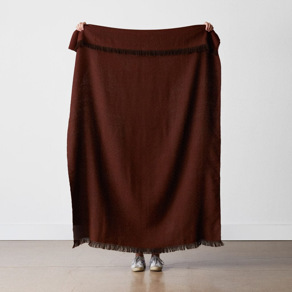 Soft & Cozy Alpaca Wool Throw Blanket - Luxurious Handwoven 100% Baby Alpaca - Perfect for Couch, Bed & Winter Warmth - Elegant Home Decor Gift