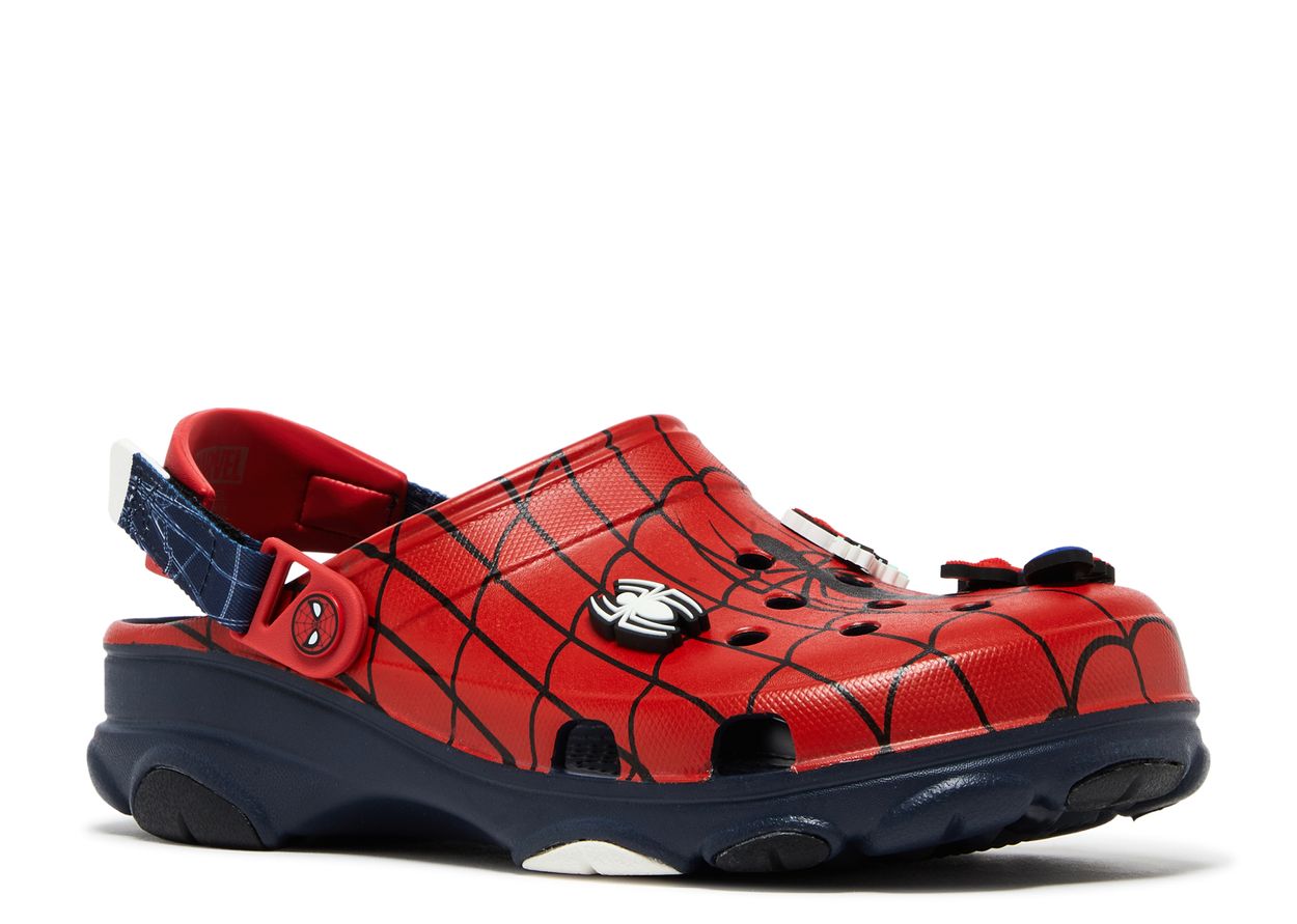 Spider-Man Men's All-Terrain Clogs - Lightweight Waterproof Outdoor Sandals for Hiking, Beach & Yard Work