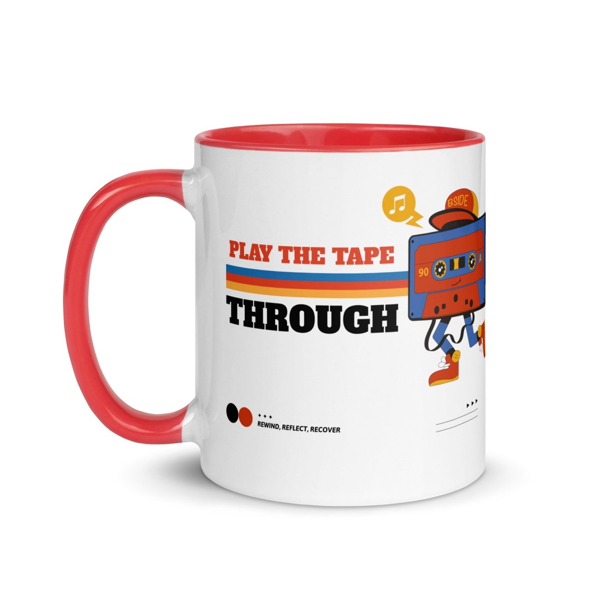 B Side Beats Sobriety Mug - Funny Coffee Cup for Music Lovers - Perfect for Home, Office & Gifts