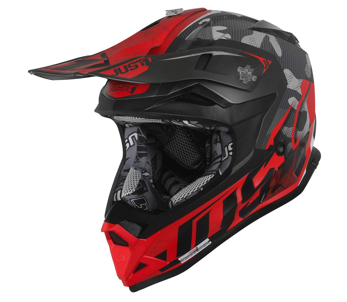 J32 Pro Kick MX Off-Road Motocross Motorcycle Helmet - Lightweight DOT Certified Dirt Bike Helmet for Adults - Perfect for Motocross, ATV, MX Racing & Off-Road Adventures