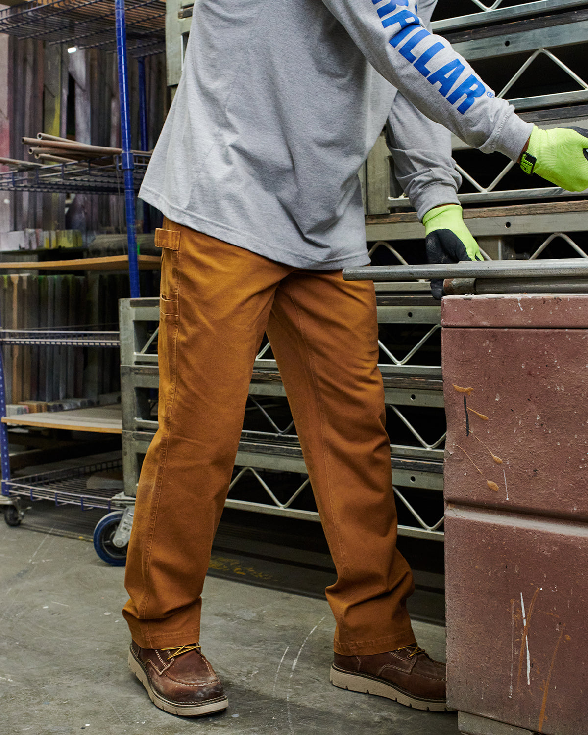 Durable Men's Carpenter Pants - Heavy Duty Work Pants with Multiple Pockets for Construction & DIY Projects | Perfect for Carpenters, Handymen & Outdoor Work
