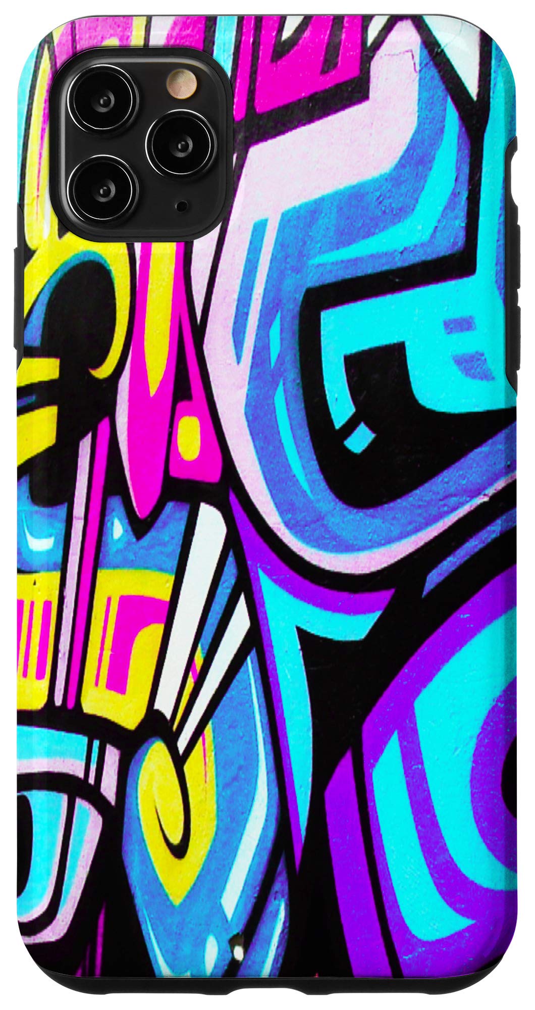 iPhone 11 Pro Max Case with Graffiti Art Print - Slim Protective Cover for iPhone 11 Pro Max (6.5 Inch) - Stylish Phone Case for Men Women, Perfect for Daily Use, Travel & Gift Giving