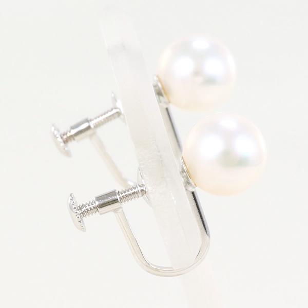 10K White Gold Pearl Earrings - Classic Stud Earrings for Women, Elegant Pearl Jewelry Gift for Wedding, Anniversary & Special Occasions