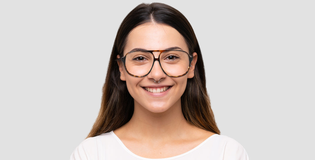 Reader 6024 Brown - Premium Leather Reading Glasses for Men & Women - Perfect for Reading, Working, and Daily Use