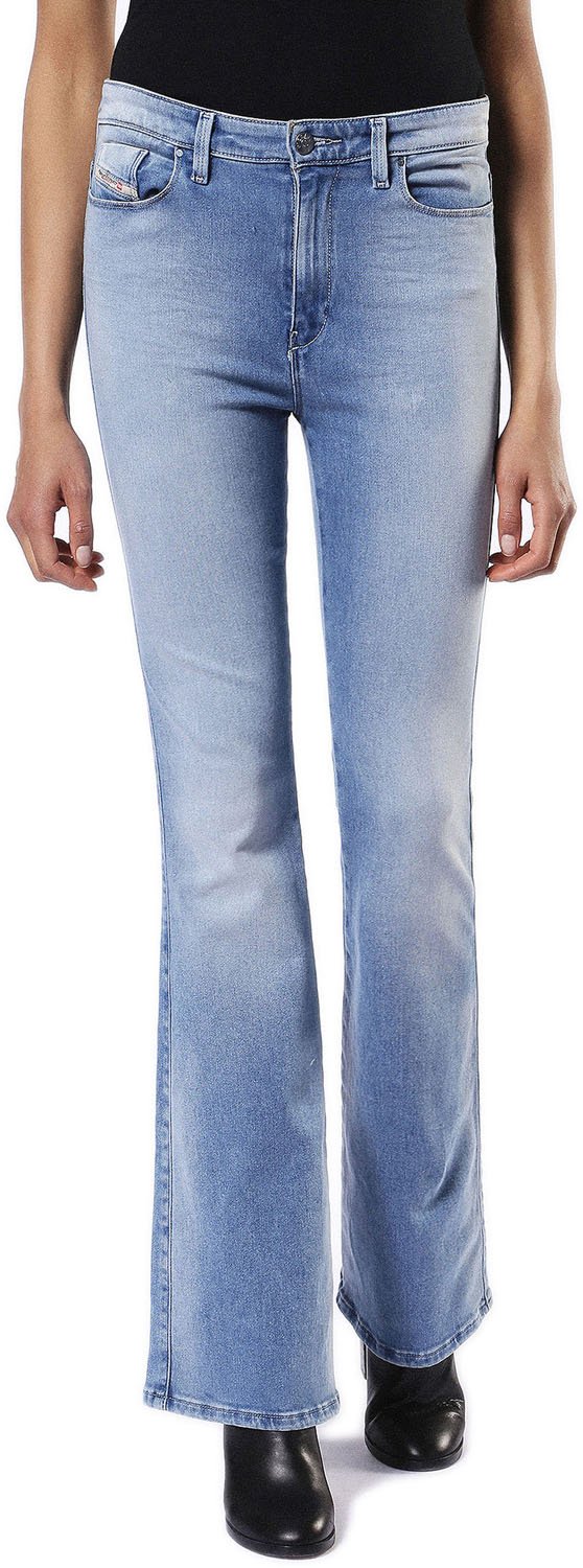 Diesel Women's Bootcut Jeans - High Waist Stretch Denim Pants for Casual & Work Outfits | Perfect for Office, Date Night & Everyday Wear